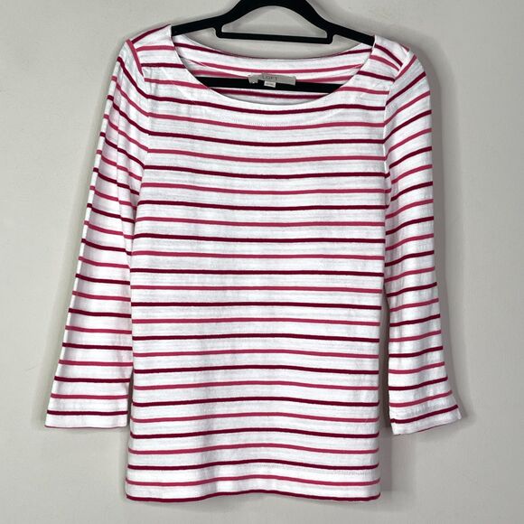 LOFT 2023 Striped Harbor Tee Women's Size XS - Picture 9 of 9